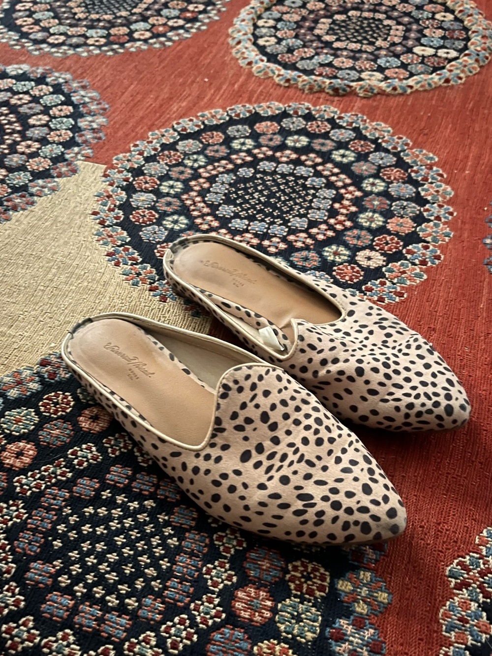 Universal Thread Print Mules